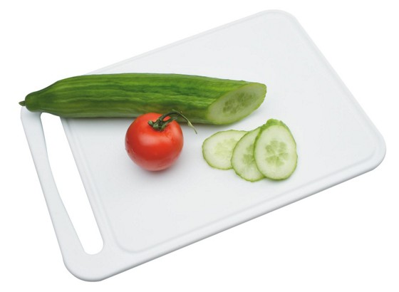 Schneidebrett 35x25 cm - Weiß, KONVENTIONELL, Kunststoff (35/0.8/25cm) Schneidebrett 35x25 cm - Weiß, KONVENTIONELL, Kunststoff (35/0.8/25cm)