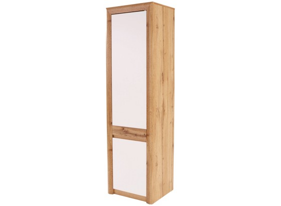Schrank Kashmir New - Eichefarben/Weiß, MODERN, Holzwerkstoff (57/192/41cm) - JAMES WOOD Schrank Kashmir New - Eichefarben/Weiß, MODERN, Holzwerkstoff (57/192/41cm) - JAMES WOOD