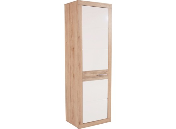 Schrank Malta - Eichefarben/Weiß, MODERN, Holzwerkstoff (63,9/196,6/34,9cm) Schrank Malta - Eichefarben/Weiß, MODERN, Holzwerkstoff (63,9/196,6/34,9cm)