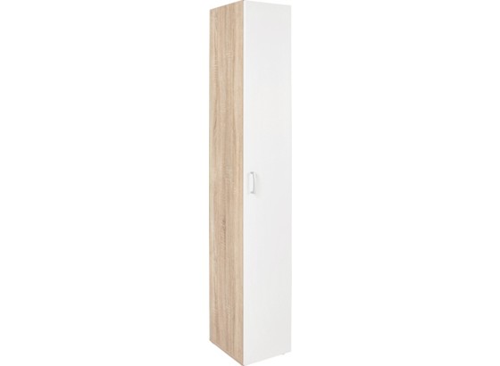 Schrank Tio - Eichefarben/Weiß, KONVENTIONELL, Holzwerkstoff (30/183/37,5cm) Schrank Tio - Eichefarben/Weiß, KONVENTIONELL, Holzwerkstoff (30/183/37,5cm)