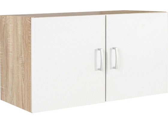 Schrank Tio - Eichefarben/Weiß, KONVENTIONELL, Holzwerkstoff (80/43/37,5cm) Schrank Tio - Eichefarben/Weiß, KONVENTIONELL, Holzwerkstoff (80/43/37,5cm)