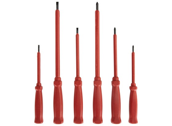 Schraubendreherset 6 teilig - KONVENTIONELL, Kunststoff/Metall Schraubendreherset 6 teilig - KONVENTIONELL, Kunststoff/Metall
