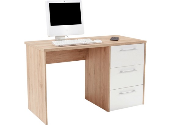 Schreibtisch Box - Eichefarben, MODERN, Holzwerkstoff (123/73/55cm) Schreibtisch Box - Eichefarben, MODERN, Holzwerkstoff (123/73/55cm)