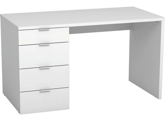 Schreibtisch Livona II - Weiß, MODERN, Holzwerkstoff (120/75/60cm) Schreibtisch Livona II - Weiß, MODERN, Holzwerkstoff (120/75/60cm)