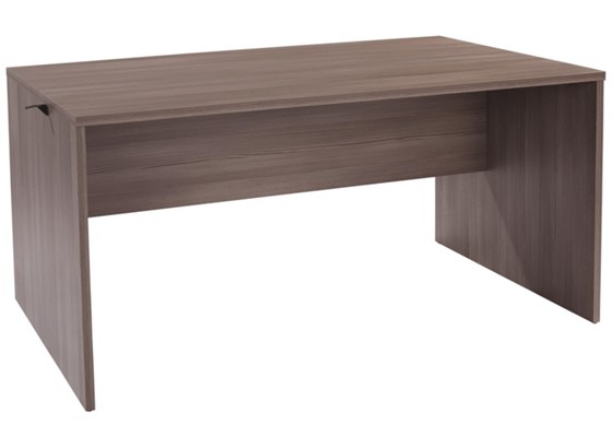 Schreibtisch Profi - Dunkelbraun, MODERN, Holzwerkstoff (160/76/80cm) - OMBRA Schreibtisch Profi - Dunkelbraun, MODERN, Holzwerkstoff (160/76/80cm) - OMBRA