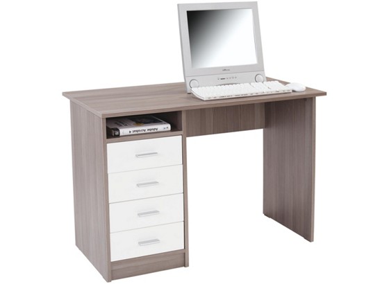 Schreibtisch Verona - Dunkelbraun, MODERN, Holzwerkstoff (105/74/50,5cm) Schreibtisch Verona - Dunkelbraun, MODERN, Holzwerkstoff (105/74/50,5cm)
