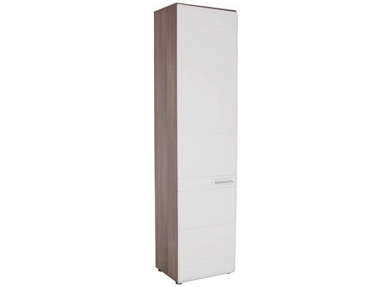 Schuhschrank Avensis - Eichefarben/Weiß, MODERN (52/206/37cm) - LUCA BESSONI Schuhschrank Avensis - Eichefarben/Weiß, MODERN (52/206/37cm) - LUCA BESSONI