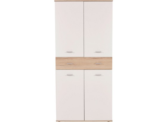 Schuhschrank Köln - Eichefarben/Weiß, MODERN, Holzwerkstoff (85/191,2/37,7cm) Schuhschrank Köln - Eichefarben/Weiß, MODERN, Holzwerkstoff (85/191,2/37,7cm)