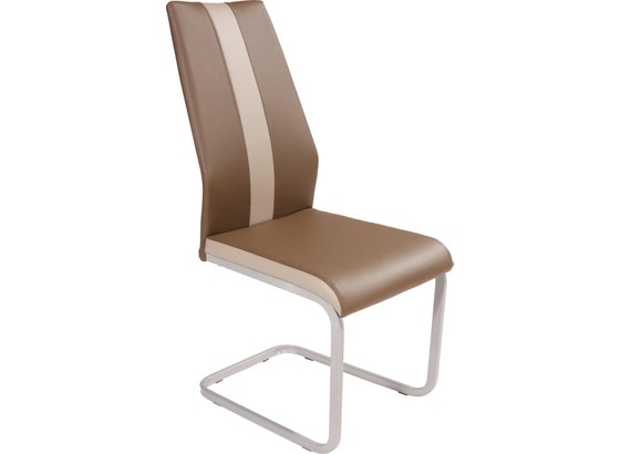 Schwingstuhl Tamara - Hellbraun/Alufarben, KONVENTIONELL, Kunststoff/Metall (43/96/60cm) Schwingstuhl Tamara - Hellbraun/Alufarben, KONVENTIONELL, Kunststoff/Metall (43/96/60cm)