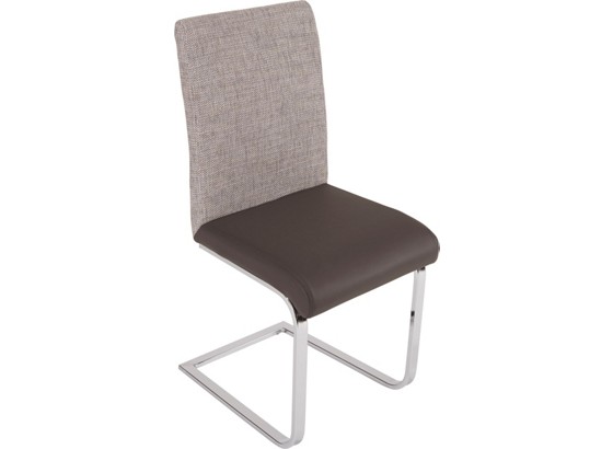 Schwingstuhl Vis - Dunkelgrau/Hellgrau, MODERN, Kunststoff/Textil (44/96/60cm) Schwingstuhl Vis - Dunkelgrau/Hellgrau, MODERN, Kunststoff/Textil (44/96/60cm)