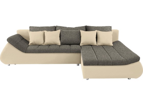 Sedací Souprava Boom - tmavě šedá/béžová, Moderní (302/207cm) Sedací Souprava Boom - tmavě šedá/béžová, Moderní (302/207cm)