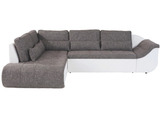 Sedací Souprava Carisma - bílá/šedá, Moderní, kov/dřevo (210/300cm) Sedací Souprava Carisma - bílá/šedá, Moderní, kov/dřevo (210/300cm)