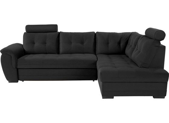 Sedací Souprava Falco - černá/tmavě šedá, Moderní, kov/dřevo (251/183cm) - OMBRA Sedací Souprava Falco - černá/tmavě šedá, Moderní, kov/dřevo (251/183cm) - OMBRA
