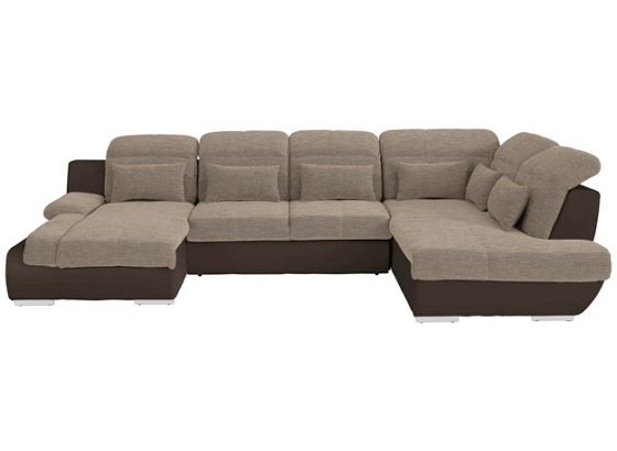 Sedací Souprava Multi - hnědá/béžová, Moderní, textil (345/228cm) Sedací Souprava Multi - hnědá/béžová, Moderní, textil (345/228cm)