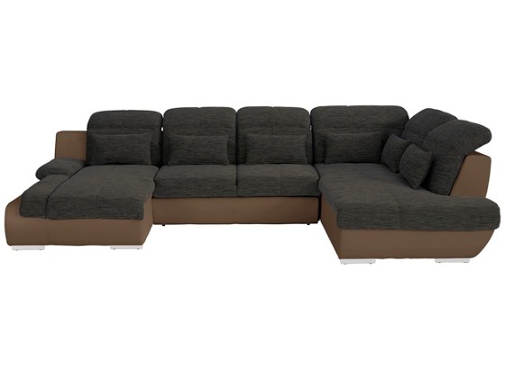 Sedací Souprava Multi - hnědá, Moderní, textil (345/228cm) Sedací Souprava Multi - hnědá, Moderní, textil (345/228cm)