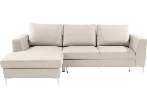 Sedací Souprava Perugia - bílá/béžová, Moderní, kov/karton (168/255cm) Sedací Souprava Perugia - bílá/béžová, Moderní, kov/karton (168/255cm)