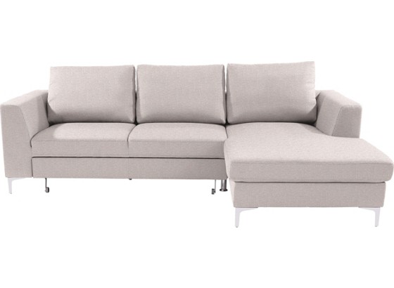 Sedací Souprava Perugia - bílá/světle šedá, Moderní, kov/karton (255/168cm) Sedací Souprava Perugia - bílá/světle šedá, Moderní, kov/karton (255/168cm)