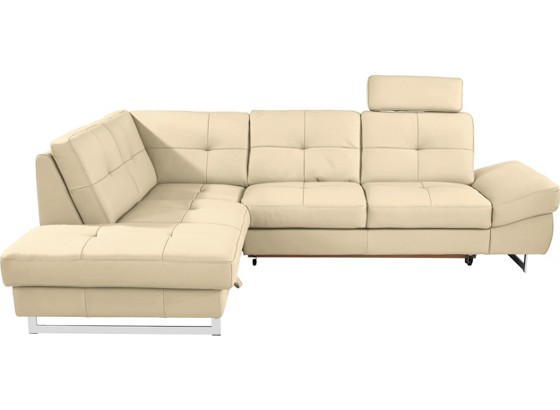 Sedací Souprava Rockstar - béžová, Moderní, kůže (220/278cm) Sedací Souprava Rockstar - béžová, Moderní, kůže (220/278cm)