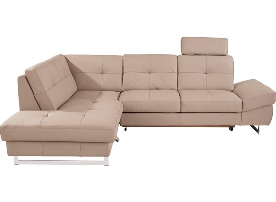 Sedací Souprava Rockstar - pískové barvy, Moderní, kůže (220/278cm) Sedací Souprava Rockstar - pískové barvy, Moderní, kůže (220/278cm)