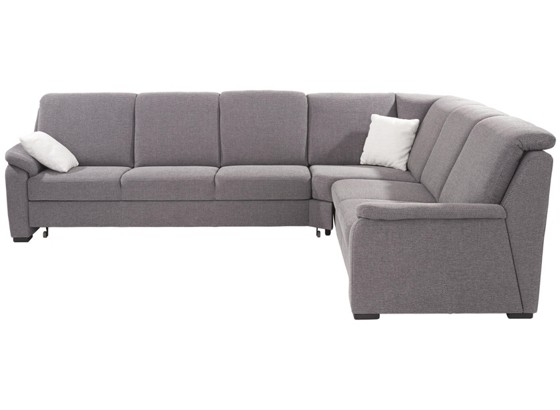 Sedací Souprava Ruby - světle šedá, Konvenční, kov/dřevo (303/245cm) Sedací Souprava Ruby - světle šedá, Konvenční, kov/dřevo (303/245cm)