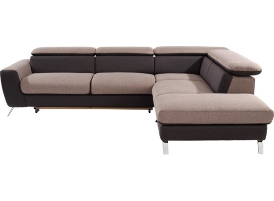 Sedací Souprava Upgrade - antracitová/hnědá, Moderní, textil (280/233cm) Sedací Souprava Upgrade - antracitová/hnědá, Moderní, textil (280/233cm)