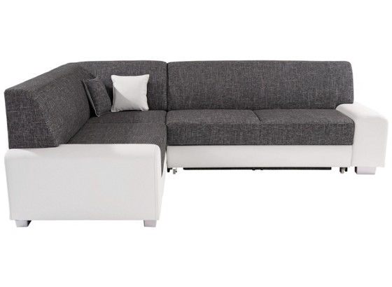 Sedacia Súprava Miami - sivá/biela, Moderný, umelá hmota/drevo (210/260cm) Sedacia Súprava Miami - sivá/biela, Moderný, umelá hmota/drevo (210/260cm)