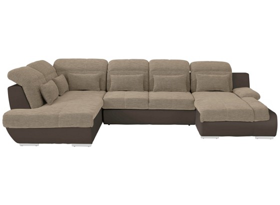 Sedacia Súprava Multi - farby piesku/hnedá, Moderný, textil (228/345cm) Sedacia Súprava Multi - farby piesku/hnedá, Moderný, textil (228/345cm)