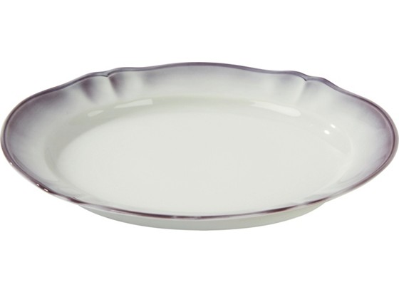 Servierplatte Inga - Lila, KONVENTIONELL, Keramik (34cm) Servierplatte Inga - Lila, KONVENTIONELL, Keramik (34cm)