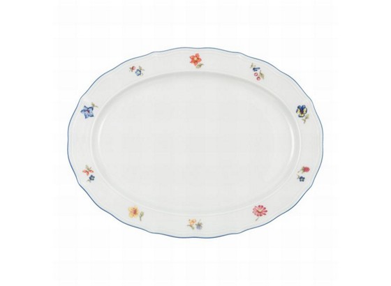 Servierplatte Sonate - Blau/Weiß, KONVENTIONELL, Keramik (31/23/2cm) - SELTMANN Servierplatte Sonate - Blau/Weiß, KONVENTIONELL, Keramik (31/23/2cm) - SELTMANN