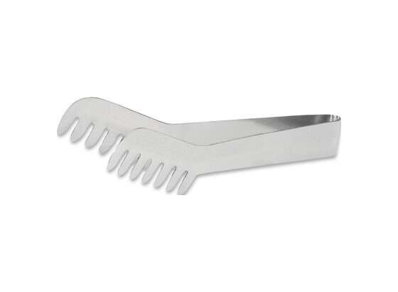 Servierzange Edelstahl - Silberfarben, KONVENTIONELL, Metall (19cm) - HOMEWARE Servierzange Edelstahl - Silberfarben, KONVENTIONELL, Metall (19cm) - HOMEWARE