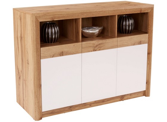 Sideboard Kashmir New - Eichefarben/Schwarz, MODERN, Holzwerkstoff (142/89/41cm) - JAMES WOOD Sideboard Kashmir New - Eichefarben/Schwarz, MODERN, Holzwerkstoff (142/89/41cm) - JAMES WOOD