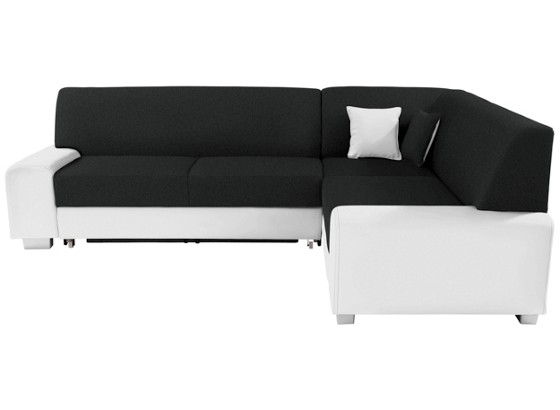 Sjedeća Garnitura Sjedeća Garnitura - bijela/crna, Moderno, drvo/tekstil (260/210cm) Sjedeća Garnitura Sjedeća Garnitura - bijela/crna, Moderno, drvo/tekstil (260/210cm)