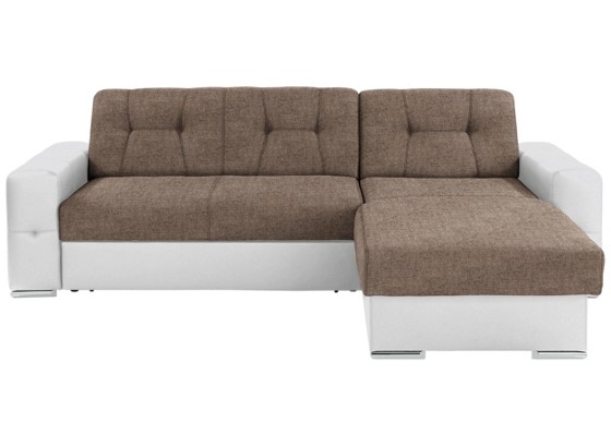 Sjedeća Garnitura Sjedeća Garnitura - bijela/smeđa, Moderno (260/160cm) Sjedeća Garnitura Sjedeća Garnitura - bijela/smeđa, Moderno (260/160cm)