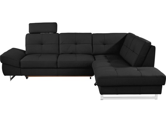 Sjedeća Garnitura Sjedeća Garnitura - crna, Moderno, koža (278/220cm) Sjedeća Garnitura Sjedeća Garnitura - crna, Moderno, koža (278/220cm)