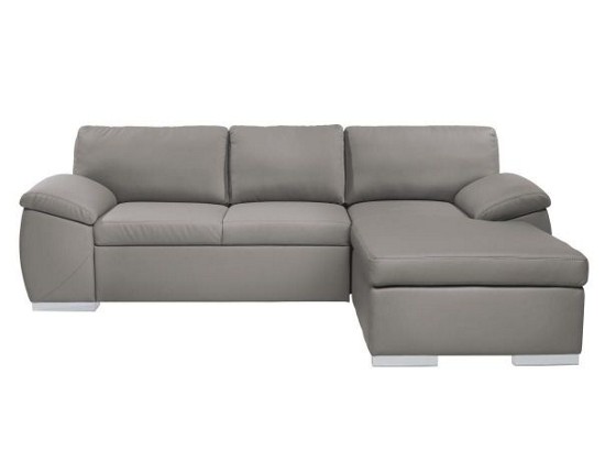 Sjedeća Garnitura Sjedeća Garnitura - siva, Lifestyle, tekstil (174/125cm) - premium living Sjedeća Garnitura Sjedeća Garnitura - siva, Lifestyle, tekstil (174/125cm) - premium living