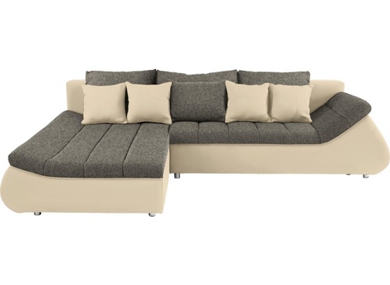 Sjedeća Garnitura Sjedeća Garnitura - tamno siva/bež, Moderno (207/302cm) Sjedeća Garnitura Sjedeća Garnitura - tamno siva/bež, Moderno (207/302cm)