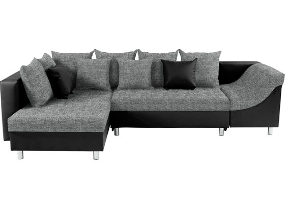 Sjedeća Garnitura Sjedeća Garnitura - tamno siva/crna, Moderno, tekstil (174/270cm) Sjedeća Garnitura Sjedeća Garnitura - tamno siva/crna, Moderno, tekstil (174/270cm)