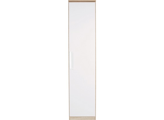 Skříň Šatní Wien - bílá/barvy dubu, Konvenční, dřevěný materiál (47/212/56cm) Skříň Šatní Wien - bílá/barvy dubu, Konvenční, dřevěný materiál (47/212/56cm)