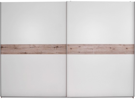 Skriňa S Posuvnými Dvermi Julia - farby dubu/biela, Konvenčný, drevený materiál (315/225/62cm) Skriňa S Posuvnými Dvermi Julia - farby dubu/biela, Konvenčný, drevený materiál (315/225/62cm)