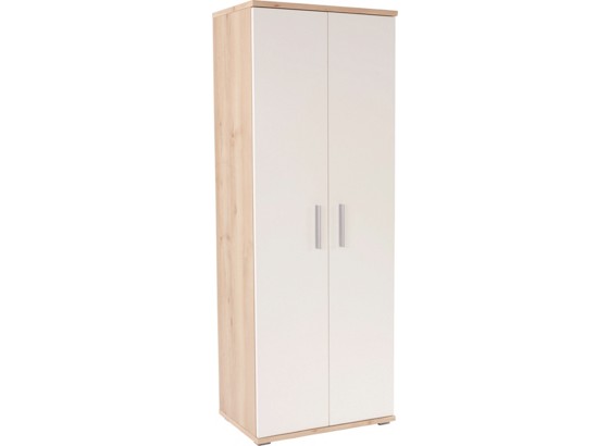 Skrinka Na Dokumenty Valetta Vt055 - biela/farby buku, Moderný, drevený materiál (68,5/182,8/33,5cm) Skrinka Na Dokumenty Valetta Vt055 - biela/farby buku, Moderný, drevený materiál (68,5/182,8/33,5cm)