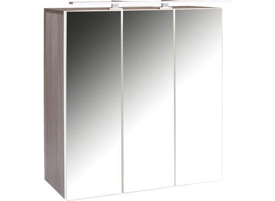 Skříňka Se Zrcadlem Avensis - tmavě hnědá, Moderní, dřevěný materiál/sklo (75/72/20,5cm) - LUCA BESSONI Skříňka Se Zrcadlem Avensis - tmavě hnědá, Moderní, dřevěný materiál/sklo (75/72/20,5cm) - LUCA BESSONI