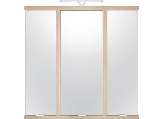 Skrinka So Zrkadlom Ducato - hliníkové farby/champagner, Moderný, umelá hmota/kov (90/89.2/22cm) Skrinka So Zrkadlom Ducato - hliníkové farby/champagner, Moderný, umelá hmota/kov (90/89.2/22cm)