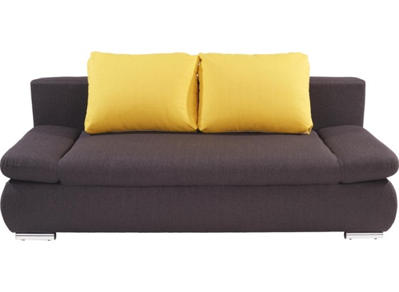 Sofa Cannes - Grau, MODERN, Textil (202/97/71cm) Sofa Cannes - Grau, MODERN, Textil (202/97/71cm)