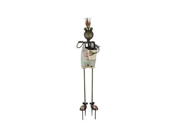 Solarleuchte Froggy - Multicolor, KONVENTIONELL, Metall (19/19/86cm) Solarleuchte Froggy - Multicolor, KONVENTIONELL, Metall (19/19/86cm)
