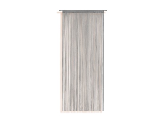 Špageti Zavjesa Marietta - boje srebra, Konvencionalno, tekstil (90/245cm) - OMBRA Špageti Zavjesa Marietta - boje srebra, Konvencionalno, tekstil (90/245cm) - OMBRA