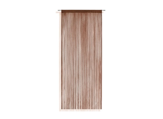 Špageti Zavjesa Marietta - smeđa, Konvencionalno, tekstil (90/245cm) - OMBRA Špageti Zavjesa Marietta - smeđa, Konvencionalno, tekstil (90/245cm) - OMBRA