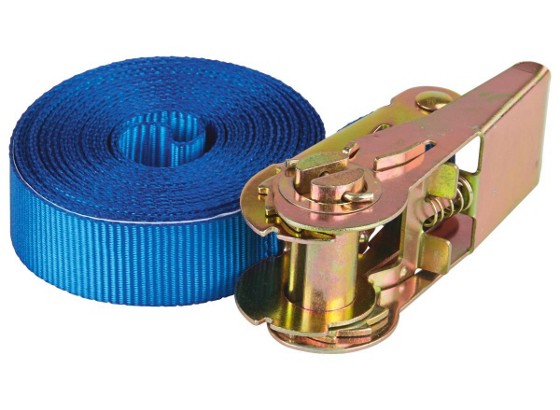 Spanngurt 5 Meter - Blau, KONVENTIONELL, Metall (500cm) Spanngurt 5 Meter - Blau, KONVENTIONELL, Metall (500cm)