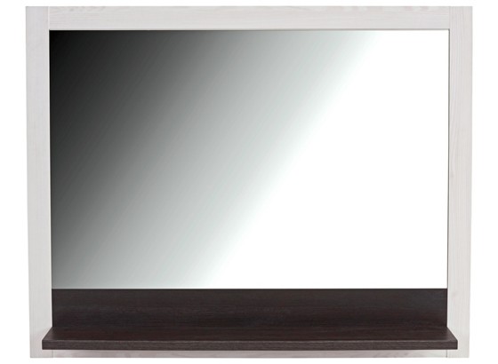 Spiegel Provence - Wengefarben/Weiß, MODERN, Glas/Holzwerkstoff (115/93/15cm) - JAMES WOOD Spiegel Provence - Wengefarben/Weiß, MODERN, Glas/Holzwerkstoff (115/93/15cm) - JAMES WOOD