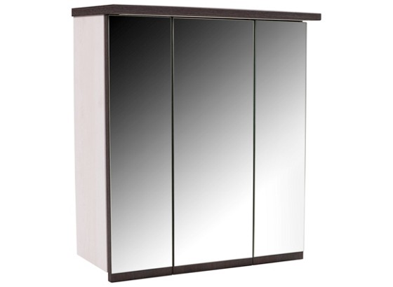 Spiegelschrank Provence Pvp01l - Klar/Wengefarben, LIFESTYLE, Glas/Holzwerkstoff (81/78/25cm) - JAMES WOOD Spiegelschrank Provence Pvp01l - Klar/Wengefarben, LIFESTYLE, Glas/Holzwerkstoff (81/78/25cm) - JAMES WOOD