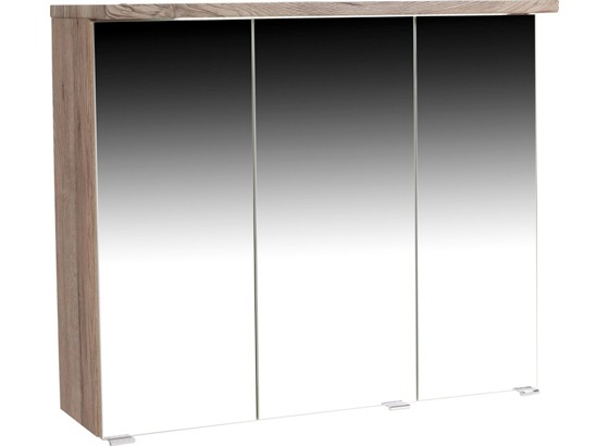 Spiegelschrank Round Up - Klar/Eichefarben, KONVENTIONELL, Glas/Holzwerkstoff (110/72,2/30cm) Spiegelschrank Round Up - Klar/Eichefarben, KONVENTIONELL, Glas/Holzwerkstoff (110/72,2/30cm)
